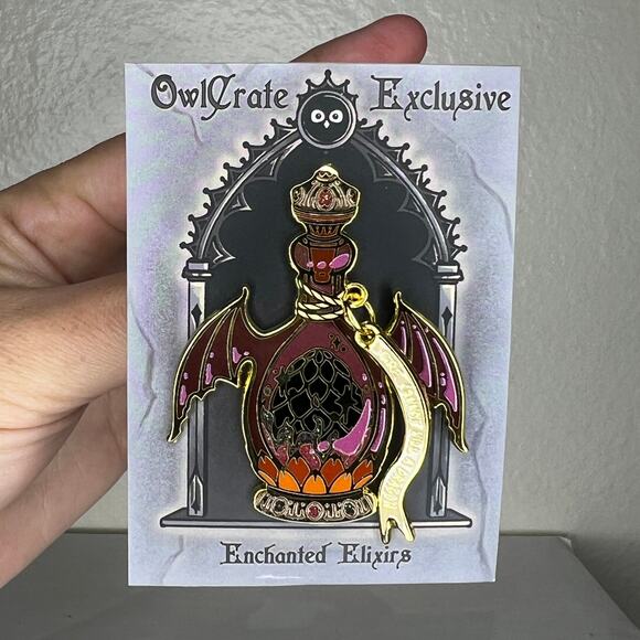 OwlCrate A Song of Ice and Fire Enchanted Elixirs Enamel Pin - GRRM July 2025 - Picture 8 of 8